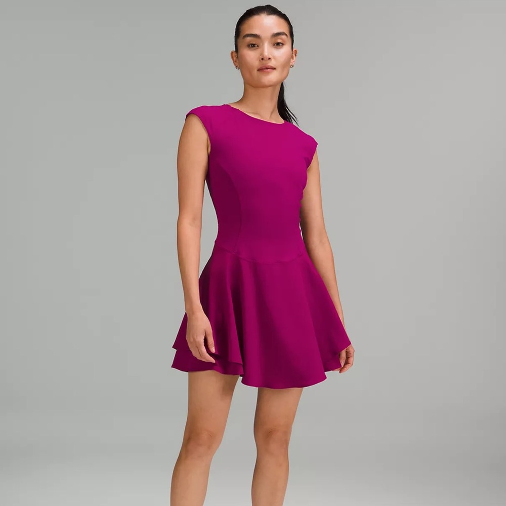 NWT Lululemon Everlux Mesh-Back Tennis Dress - Size 4